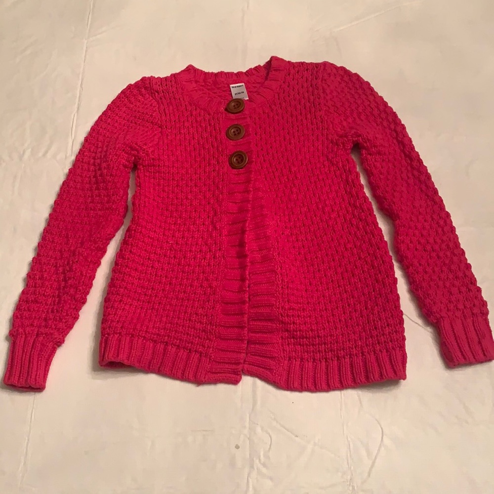 Pretty Pink Old Navy Sweater. 5T.